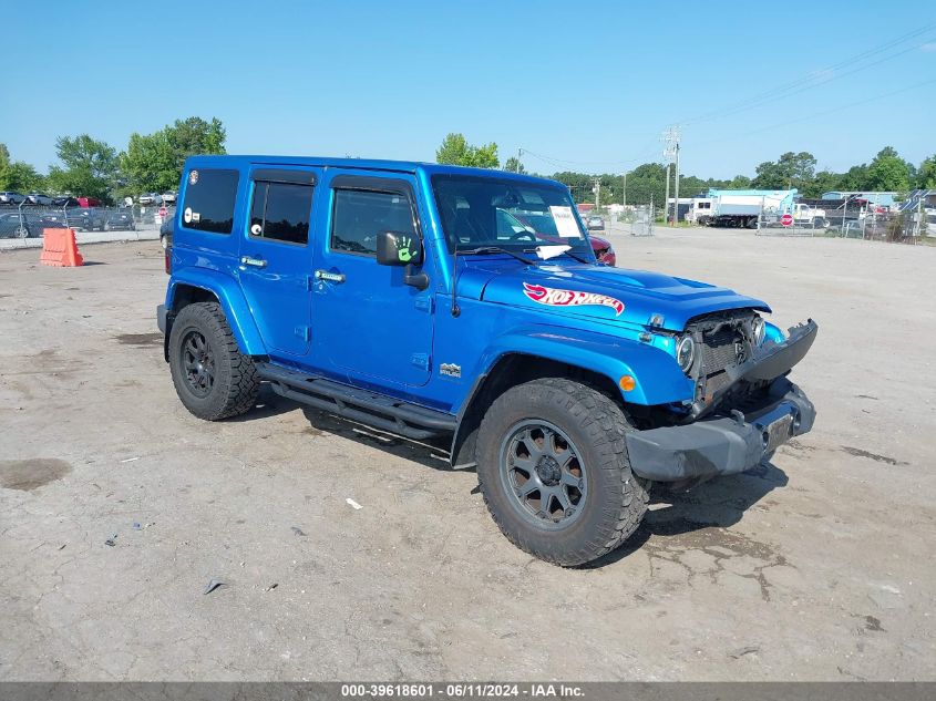 2014 Jeep Wrangler Unlimited Polar Edition VIN: 1C4HJWEG4EL159022 Lot: 39618601