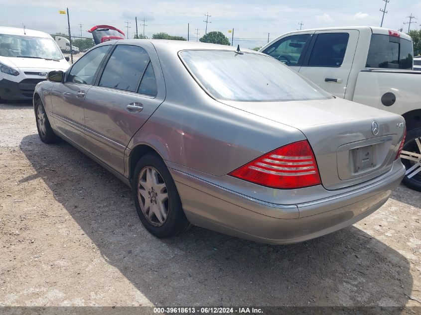 2003 Mercedes-Benz S 430 VIN: WDBNG70J93A347391 Lot: 39618613