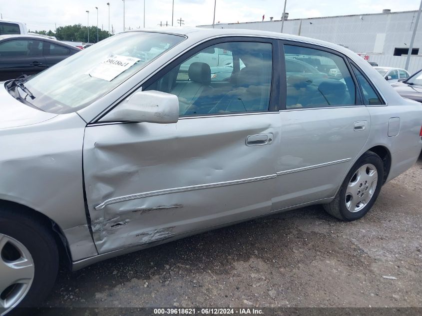 2003 Toyota Avalon Xls VIN: 4T1BF28B43U325736 Lot: 39618621