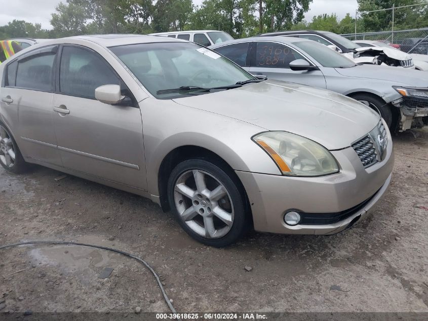 2005 Nissan Maxima 3.5 Se VIN: 1N4BA41E55C862438 Lot: 39618625