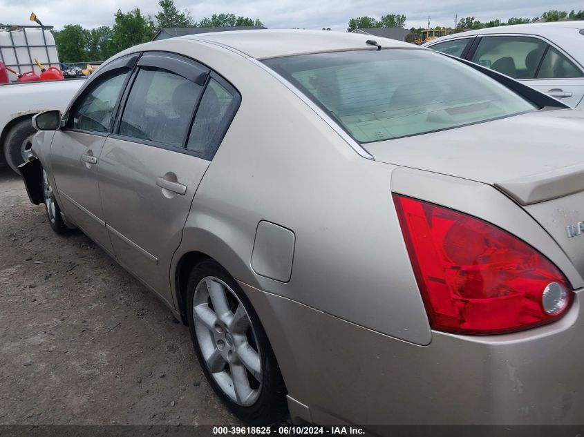 2005 Nissan Maxima 3.5 Se VIN: 1N4BA41E55C862438 Lot: 39618625