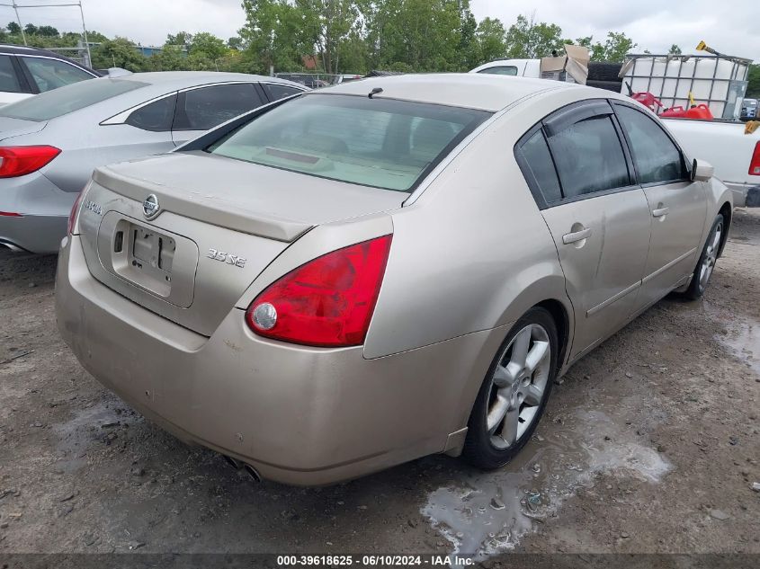 2005 Nissan Maxima 3.5 Se VIN: 1N4BA41E55C862438 Lot: 39618625