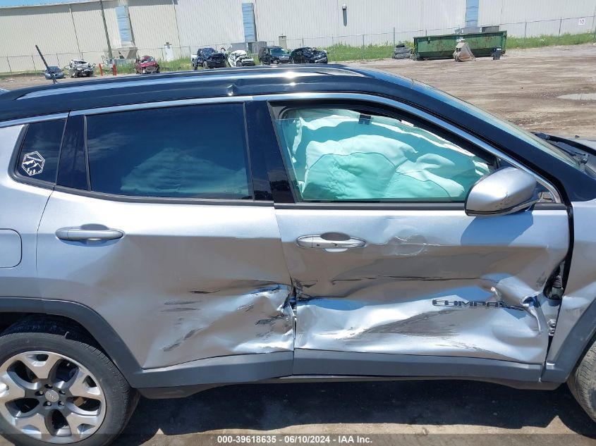 2019 Jeep Compass Limited 4X4 VIN: 3C4NJDCBXKT666148 Lot: 39618635