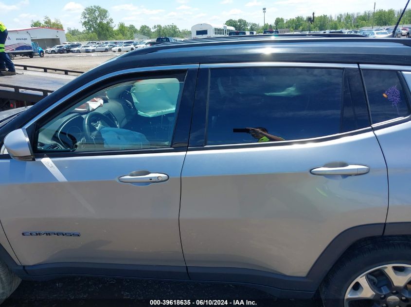 2019 Jeep Compass Limited 4X4 VIN: 3C4NJDCBXKT666148 Lot: 39618635