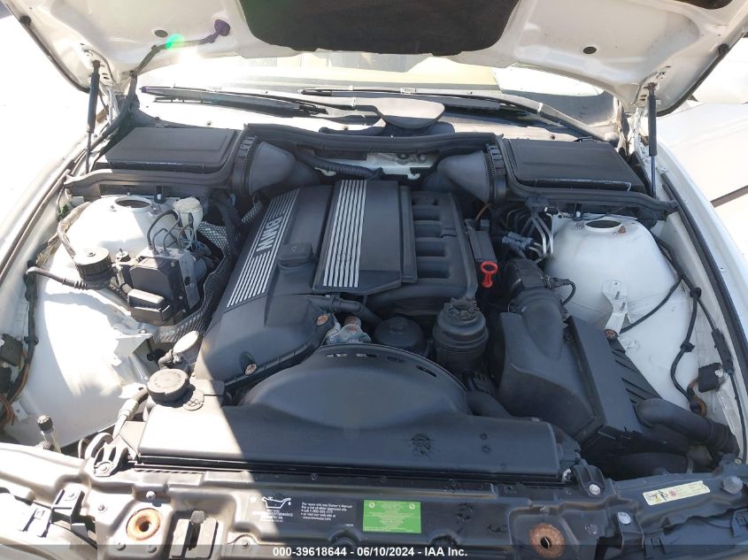 2000 BMW 528Ia VIN: WBADM634XYGV00044 Lot: 39618644