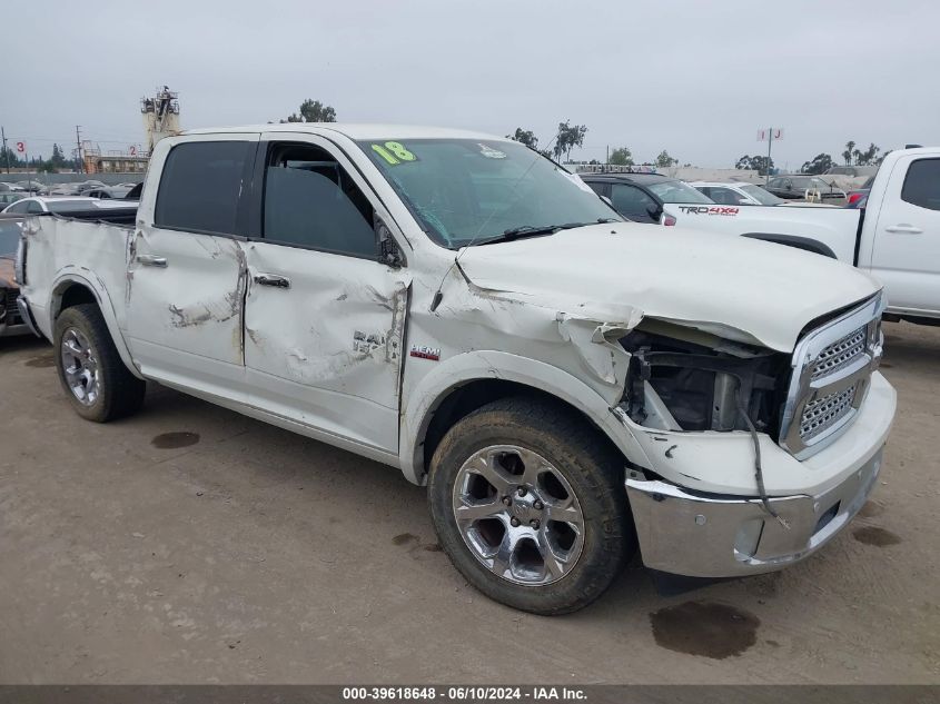 2018 Ram 1500 Laramie 4X2 5'7 Box VIN: 1C6RR6NTXJS160953 Lot: 39618648