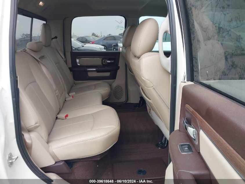 2018 Ram 1500 Laramie 4X2 5'7 Box VIN: 1C6RR6NTXJS160953 Lot: 39618648