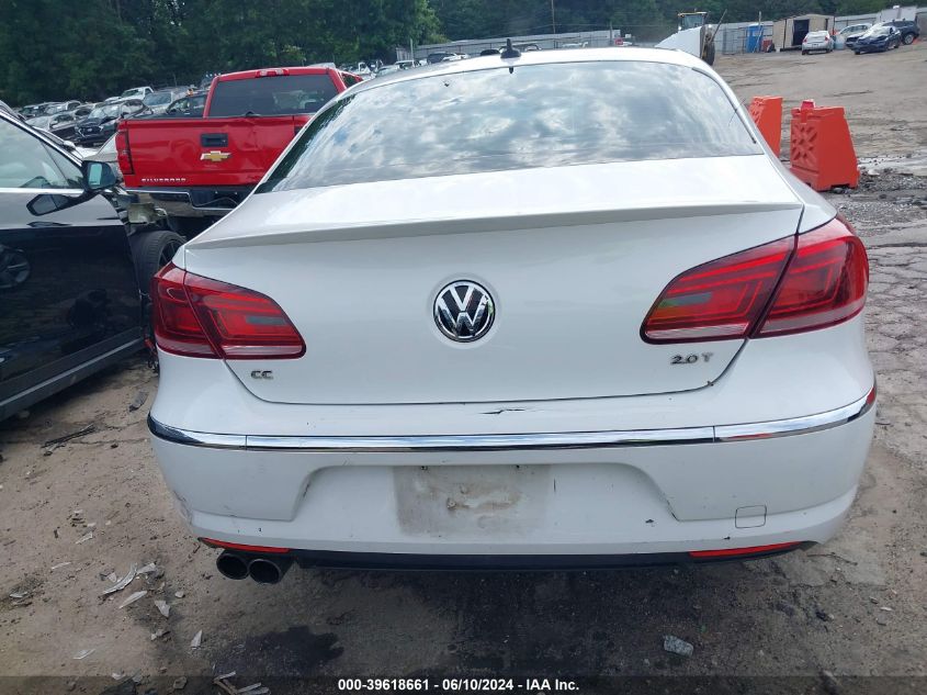 2014 VOLKSWAGEN CC 2.0T R-LINE - WVWBN7AN3EE504971