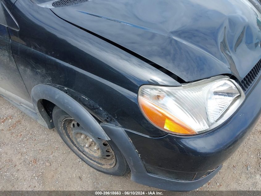 2001 Toyota Echo VIN: JTDAT123910133396 Lot: 39618663