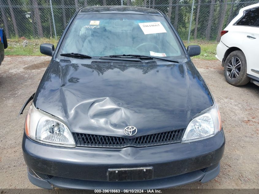 2001 Toyota Echo VIN: JTDAT123910133396 Lot: 39618663