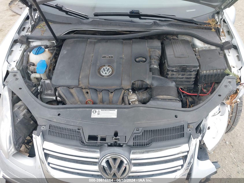 2010 Volkswagen Jetta Se VIN: 3VWRX7AJ8AM026957 Lot: 39618664