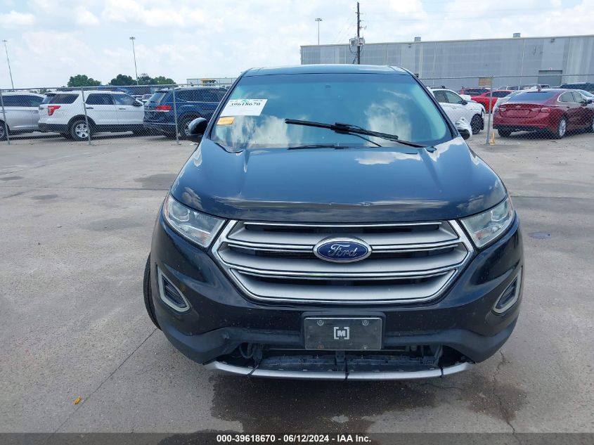 2016 Ford Edge Sel VIN: 2FMPK3J85GBC31673 Lot: 39618670