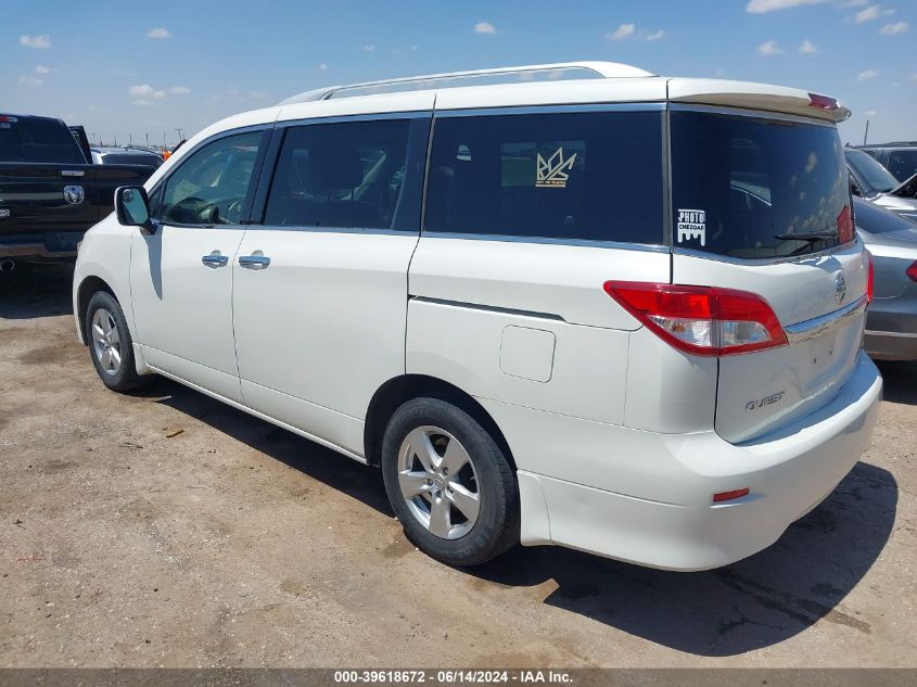 2015 Nissan Quest Platinum/S/Sl/Sv VIN: JN8AE2KP6F9131194 Lot: 39618672