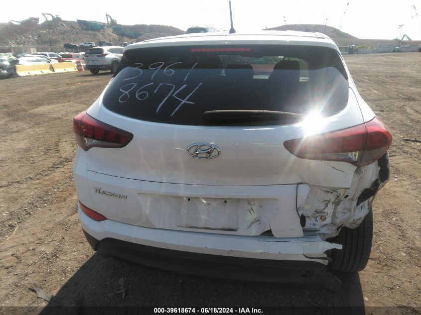 KM8J2CA44JU710493 2018 Hyundai Tucson Se