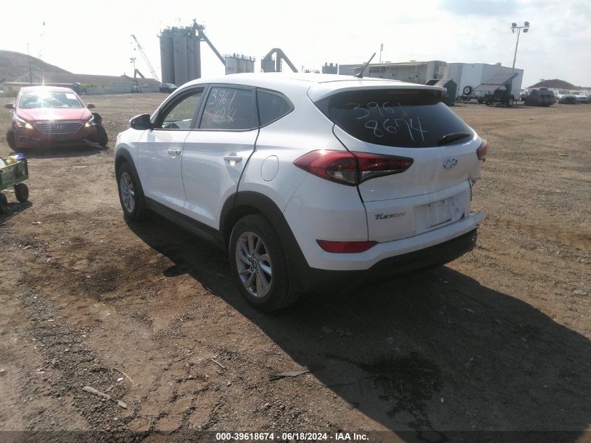 KM8J2CA44JU710493 2018 Hyundai Tucson Se