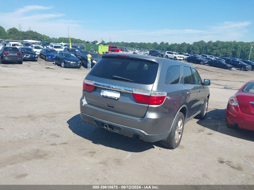 2012 Dodge Durango Sxt VIN: 1C4RDHAG0CC173073 Lot: 39618675