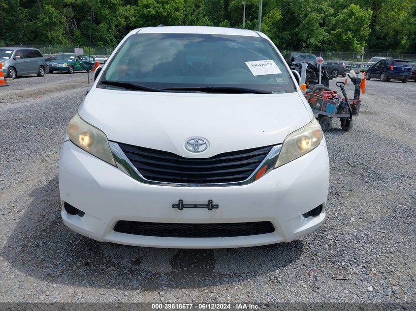 2011 Toyota Sienna Le V6 VIN: 5TDKK3DC3BS070312 Lot: 39618677
