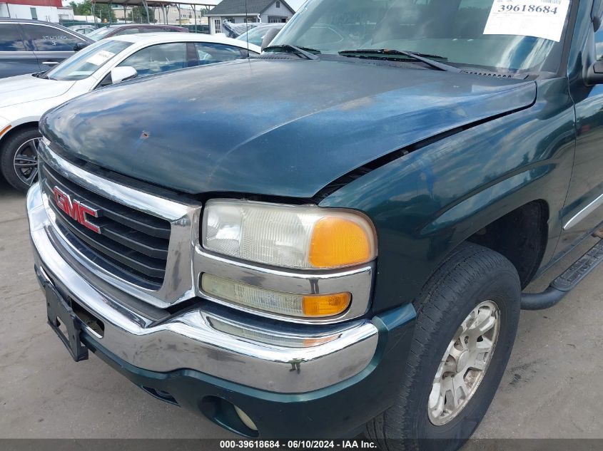 2005 GMC Sierra 1500 Sle VIN: 1GTEK19Z45Z327317 Lot: 39618684