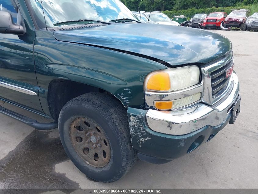 2005 GMC Sierra 1500 Sle VIN: 1GTEK19Z45Z327317 Lot: 39618684