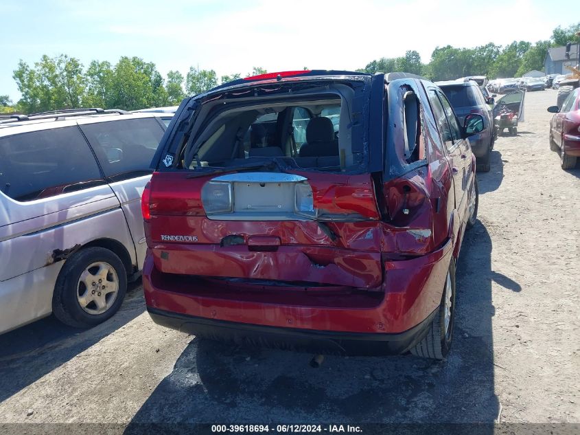 2006 Buick Rendezvous Cx VIN: 3G5DA03L26S575035 Lot: 39618694