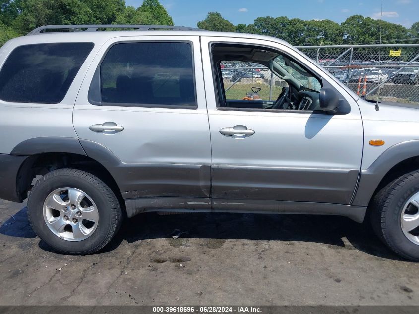 2003 Mazda Tribute Es V6 VIN: 4F2CZ96173KM52771 Lot: 39618696