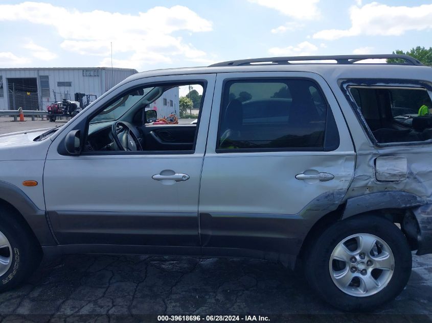 2003 Mazda Tribute Es V6 VIN: 4F2CZ96173KM52771 Lot: 39618696