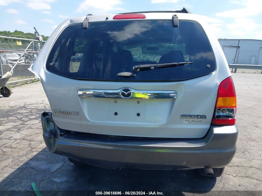 2003 Mazda Tribute Es V6 VIN: 4F2CZ96173KM52771 Lot: 39618696