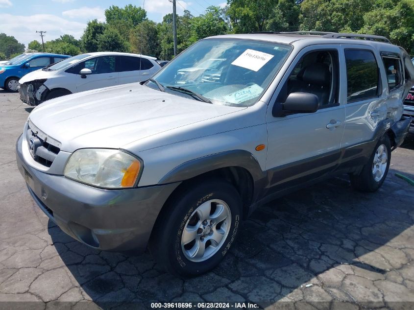 2003 Mazda Tribute Es V6 VIN: 4F2CZ96173KM52771 Lot: 39618696
