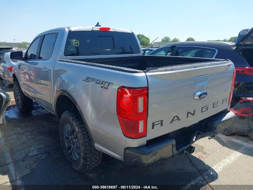 2020 Ford Ranger Lariat VIN: 1FTER4FH1LLA12192 Lot: 39618697