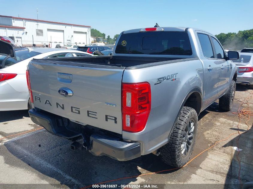 2020 Ford Ranger Lariat VIN: 1FTER4FH1LLA12192 Lot: 39618697