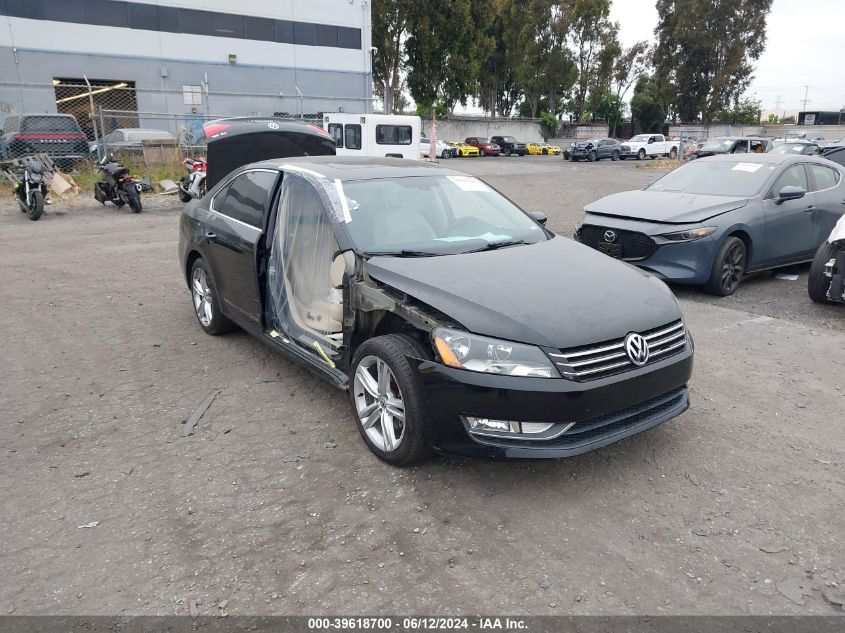 2015 VOLKSWAGEN PASSAT SEL - 1VWCT7A33FC068089