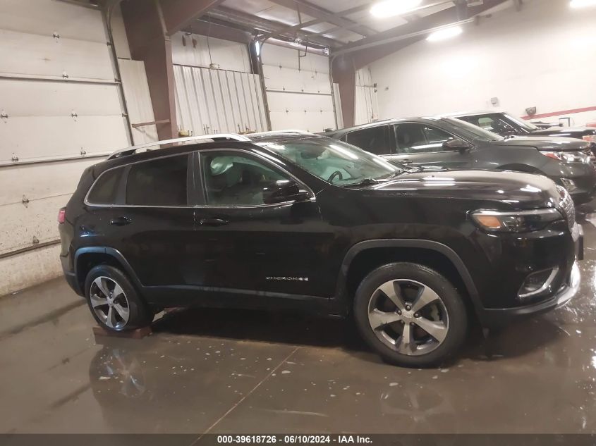 2019 Jeep Cherokee Limited 4X4 VIN: 1C4PJMDX1KD492169 Lot: 39618726