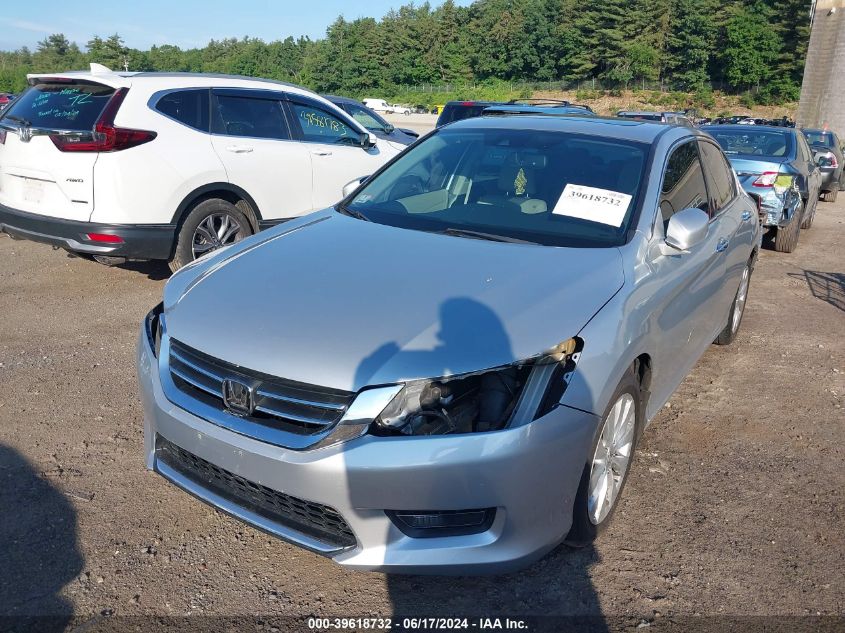 1HGCR3F87EA028804 2014 Honda Accord Ex-L V-6