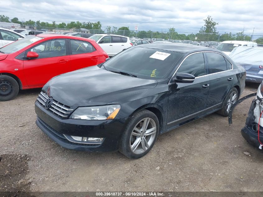 2014 Volkswagen Passat 2.0L Tdi Sel Premium VIN: 1VWCN7A34EC090417 Lot: 39618737