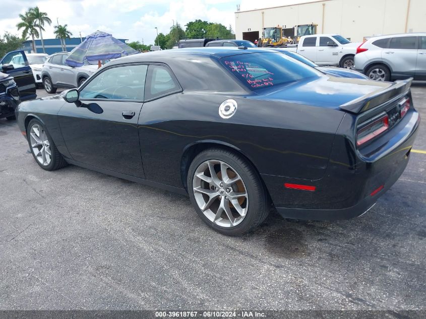 2022 Dodge Challenger Gt VIN: 2C3CDZJGXNH247048 Lot: 39618767