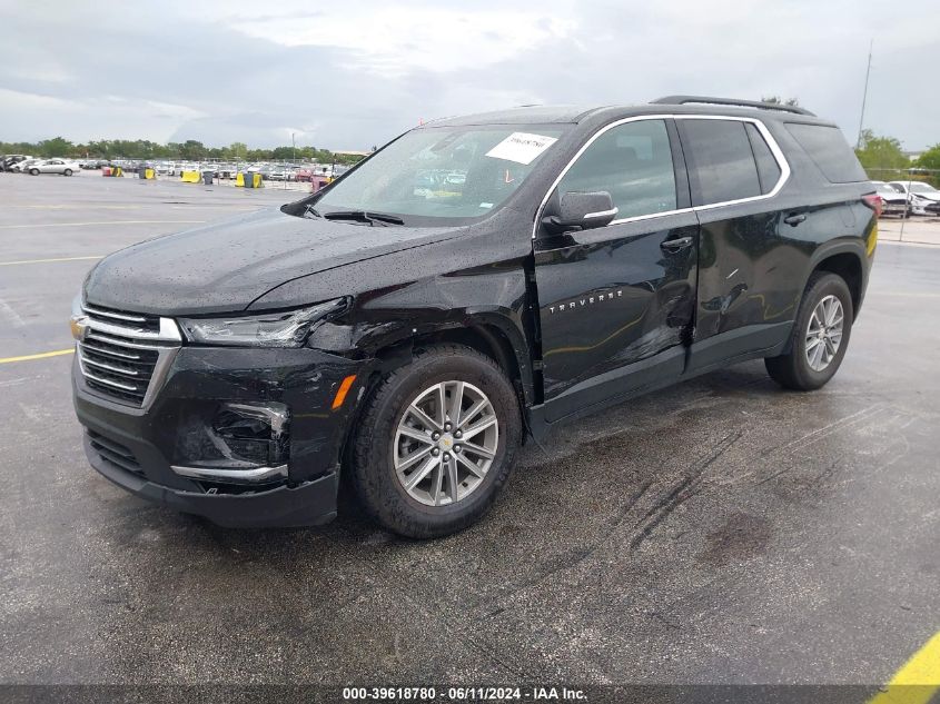 2023 Chevrolet Traverse Fwd Lt Leather VIN: 1GNERHKW7PJ196364 Lot: 39618780