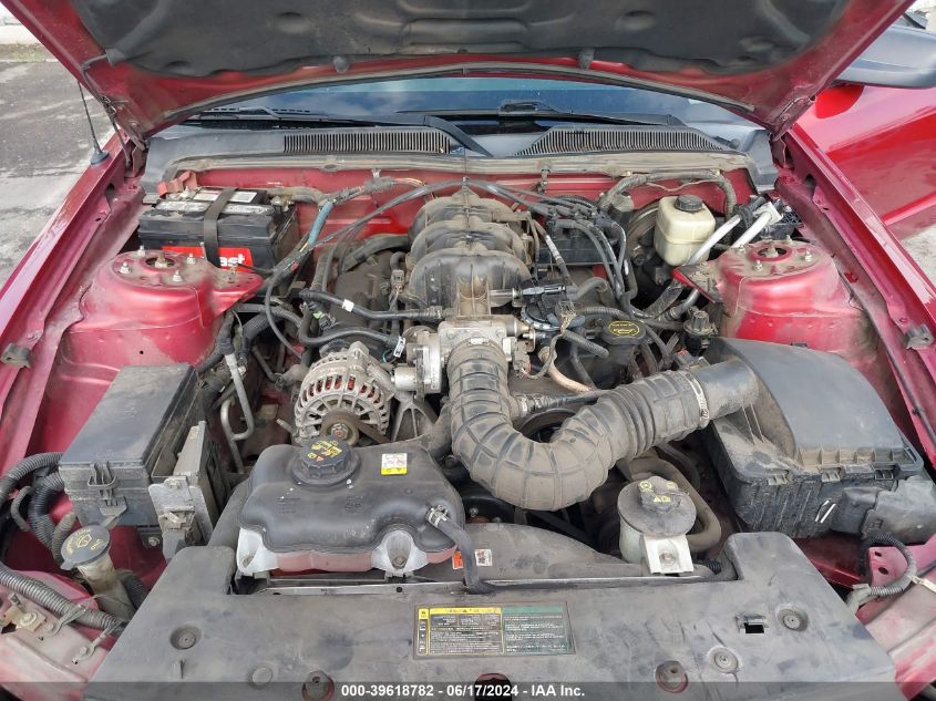 2006 Ford Mustang V6 VIN: 1ZVFT84N965230022 Lot: 39618782