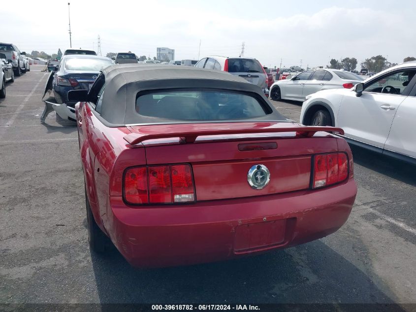 2006 Ford Mustang V6 VIN: 1ZVFT84N965230022 Lot: 39618782