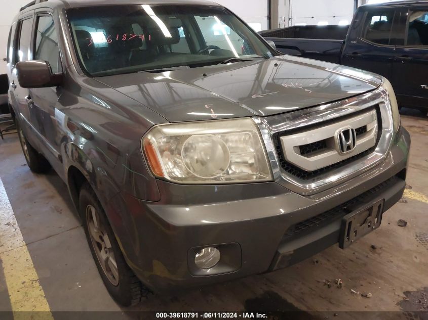 2010 Honda Pilot Ex-L VIN: 5FNYF4H62AB007200 Lot: 39618791
