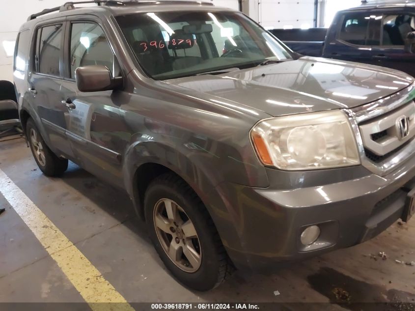 2010 Honda Pilot Ex-L VIN: 5FNYF4H62AB007200 Lot: 39618791
