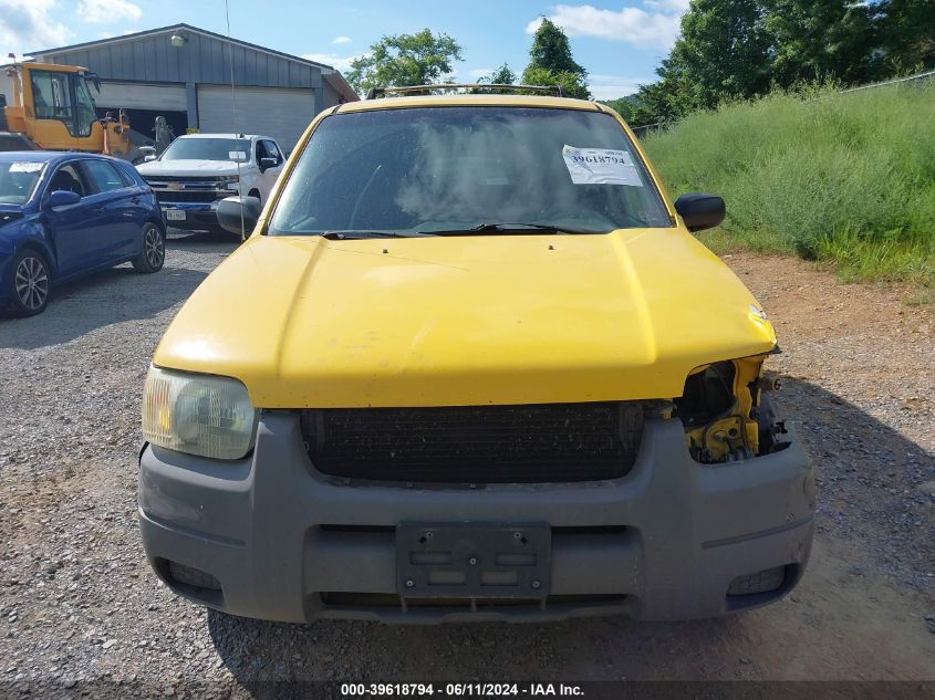 2001 Ford Escape Xls VIN: 1FMYU02B21KB73414 Lot: 39618794