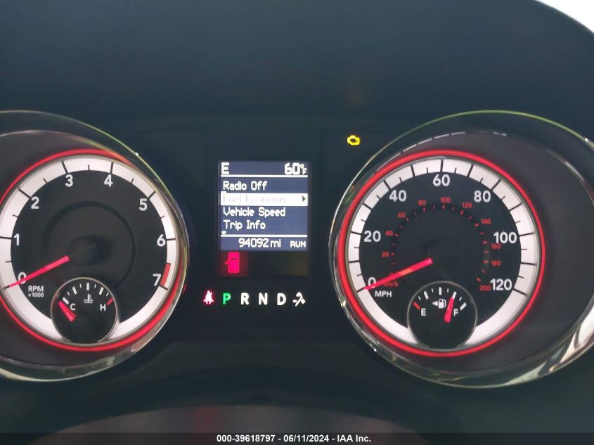 2018 Dodge Grand Caravan Gt VIN: 2C4RDGEG8JR345438 Lot: 39618797