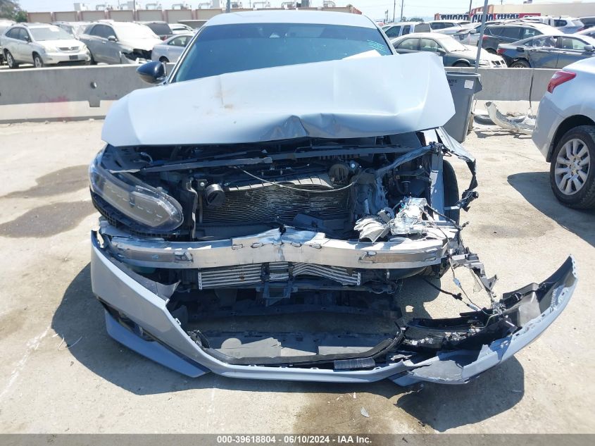 2022 Honda Accord Sport VIN: 1HGCV1F35NA052443 Lot: 39618804