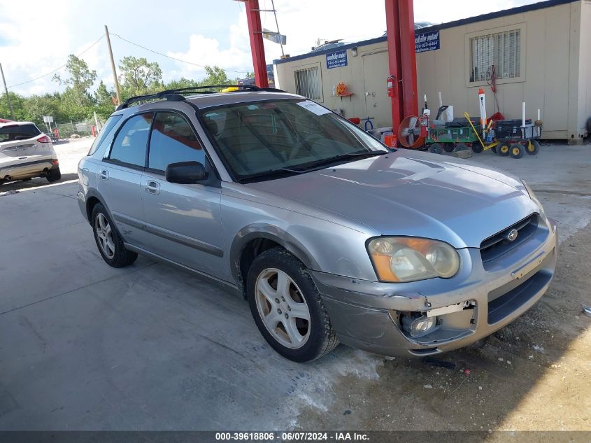 2004 Subaru Impreza Outback Sport VIN: JF1GG68584H806372 Lot: 39618806