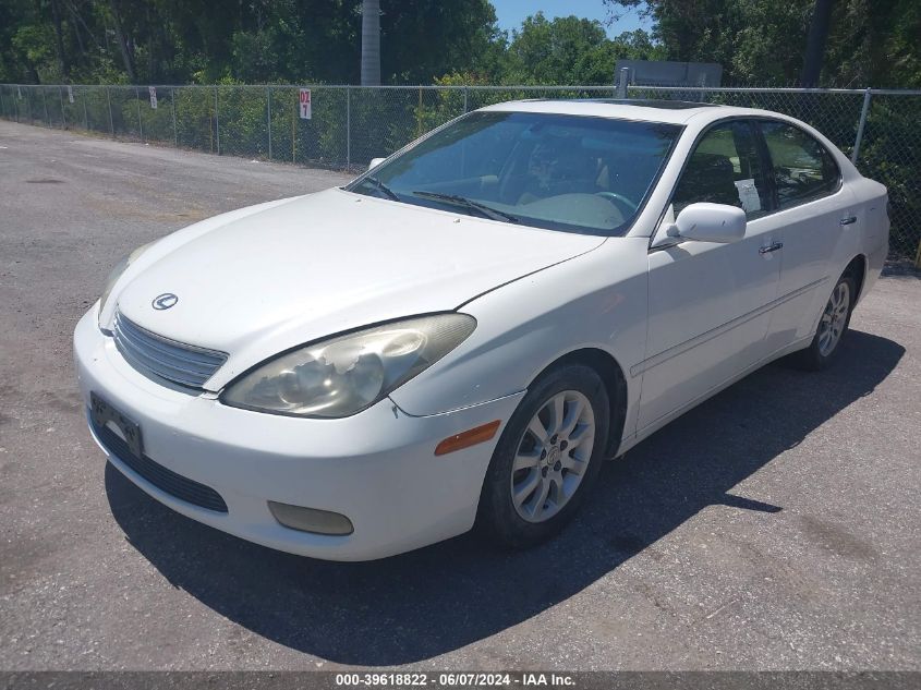 JTHBA30G445050217 | 2004 LEXUS ES 330