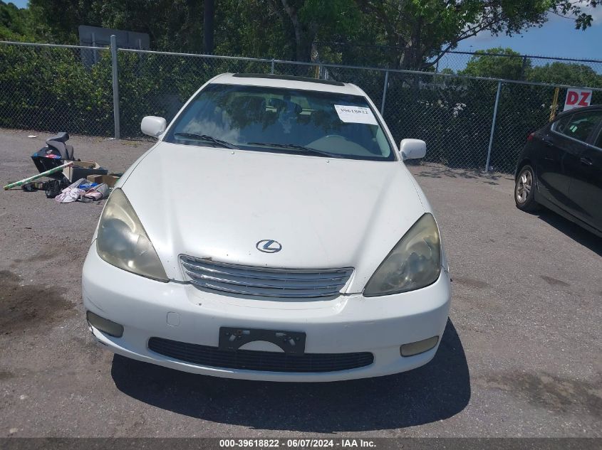 JTHBA30G445050217 | 2004 LEXUS ES 330