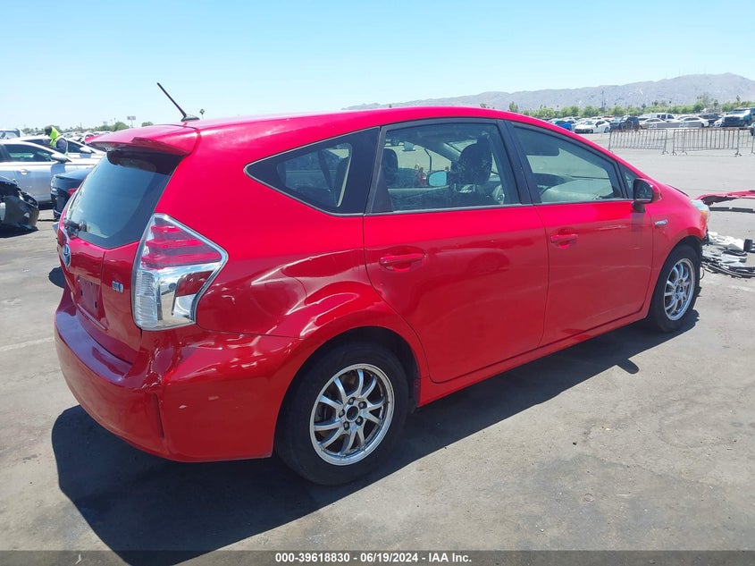 2015 Toyota Prius V Two VIN: JTDZN3EU2FJ036281 Lot: 39618830