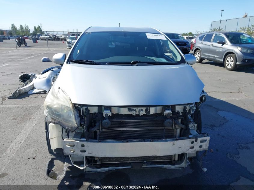 2013 Toyota Prius Five VIN: JTDKN3DU2D1650053 Lot: 39618832