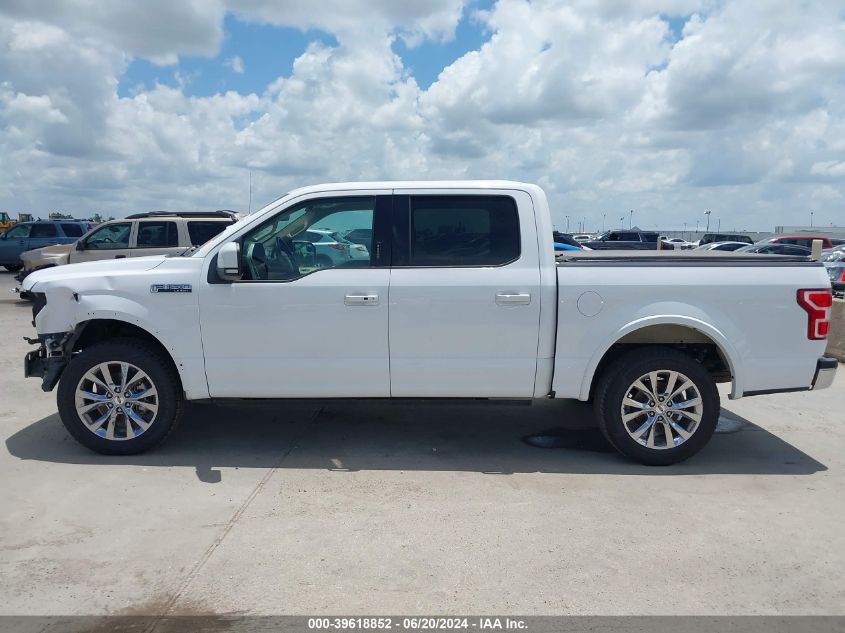 2018 FORD F-150 LARIAT - 1FTEW1C50JKD32947