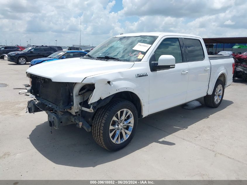 2018 FORD F-150 LARIAT - 1FTEW1C50JKD32947